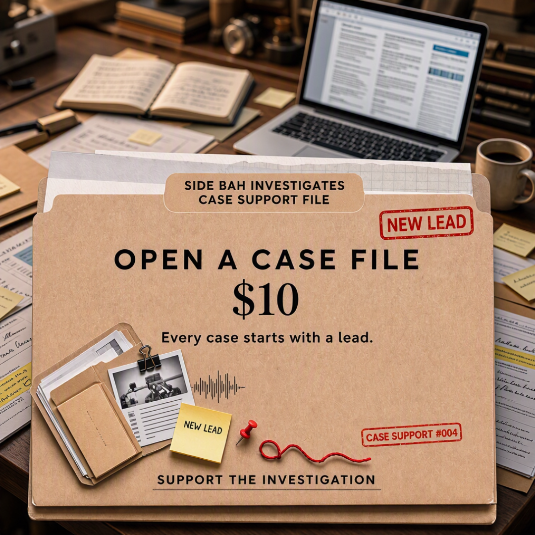 📂 $10 - OPEN A CASE FILE